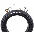 Kit 5 Pneus Maciços - Peças Patinete Eletrico