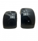 Conjunto Para-Lama Preto Brilho Sem Led - Peças Scooter Eletrica