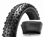 Pneu Inflável 20x4.0 Kit Com Câmara - Peças Bike Eletrica