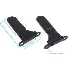 Pedaleira Preta Clik - Peças Scooter Eletrica