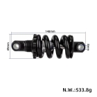 Amortecedor Traseiro 148mm - Peças Patinete Eletrico