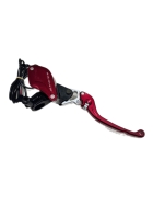 Manete C/ Burrinho 12mm Vermelha Direita - Peças Scooter Eletrica