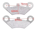 Pastilhas de Freio 97mm - Pe&ccedil;as Scooter Eletrica