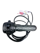 Kit de Acelerador Preto Completo Modelo B - Peças Scooter Eletrica
