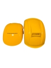 Conjunto Para-lamas Amarelo Refletivo - Peças Scooter Eletrica