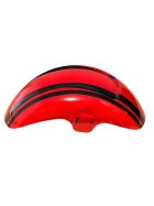 Conjunto Para-Lamas Vermelho Preto Refletivo - Peças Scooter Eletrica