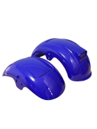 Conjunto Para-lamas Azul Refletivo - Pe&ccedil;as Scooter Eletrica