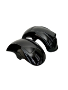 Conjunto Para-lamas Preto Brito Refletivo - Peças Scooter Eletrica