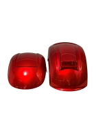 Conjunto Para-lamas Vermelho Refletivo - Peças Scooter Eletrica