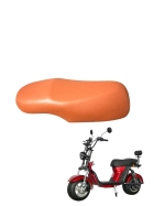 Banco Inteiro Mod B Marrom - Pe&ccedil;as Scooter Eletrica