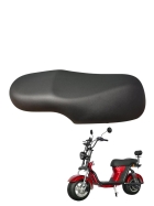 Banco Inteiro Mod B Preto - Pe&ccedil;as Scooter Eletrica